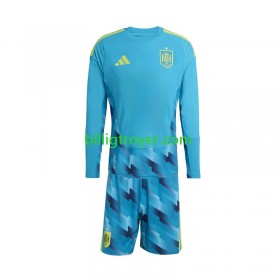 Billige Fotballdrakter Spania Keeper Barn Hjemmedraktsett World Cup 2026 Langermet
